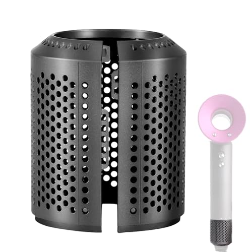 Haartrockner Staubdicht Universal Filterabdeckung für Dyson HD01 HD03 HD08 HD15, Abnehmbares Haartrockner Außensieb Magnetischer Filterkäfig Ersatzteile von Chuancheng