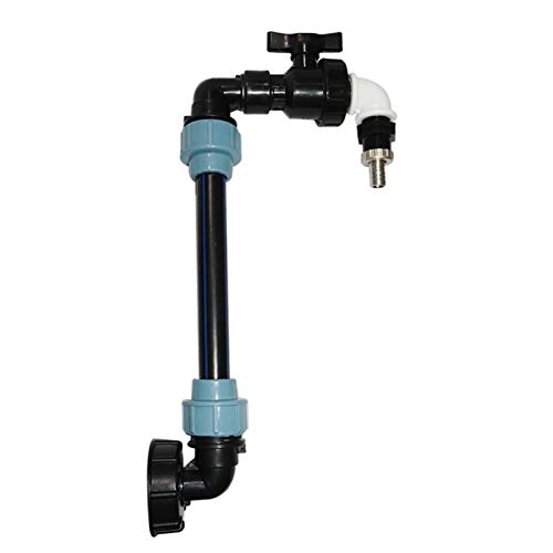 Chuanfeng IBC Schwanenhals 3/4" Auslaufhahn für Regenwassertank Wasserfaß Regenfass IBC-Container Tankhahn Wasserhahn Absperrhahn 3/4 Zoll IBC Adapter für das Bequeme Befüllen der Gießkanne Chuanfeng IBC Schwanenhals 3/4" Auslaufhahn für Regenwassertank Wasserfaß Regenfass IBC-Container Tankhahn Wasserhahn Absperrhahn 3/4 Zoll IBC Adapter für das Bequeme Befüllen der Gießkanne von Chuanfeng