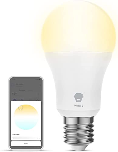 Chuango A609W - Smart Wifi Glühbirne White - Intelligente, energieeffiziente Glühbirne, Alexa, Google, Siri, 10 W, 220-240 V, E27-Fassung von Chuango