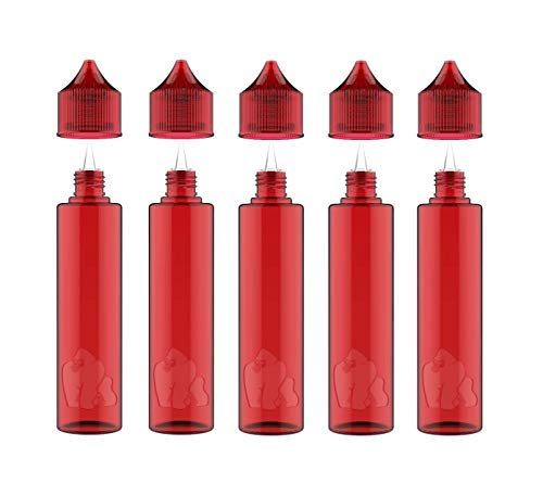 Chubby Gorilla LDPE 60 ml Einhorn Flaschen 5 Stück rot Chubby Gorilla LDPE 60 ml Einhorn Flaschen 5 Stück rot von Chubby Gorilla
