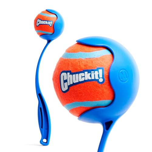 Chuckit – 12M Sportwerfer – Ballwerfer für Hunde – Ergonomischer Gummigriff – Weiche und robuste Kunststoffwerfer – Kompatibel mit Ball Medium – 12" Länge Chuckit – 12M Sportwerfer – Ballwerfer für Hunde – Ergonomischer Gummigriff – Weiche und robuste Kunststoffwerfer – Kompatibel mit Ball Medium – 12" Länge von Chuckit!