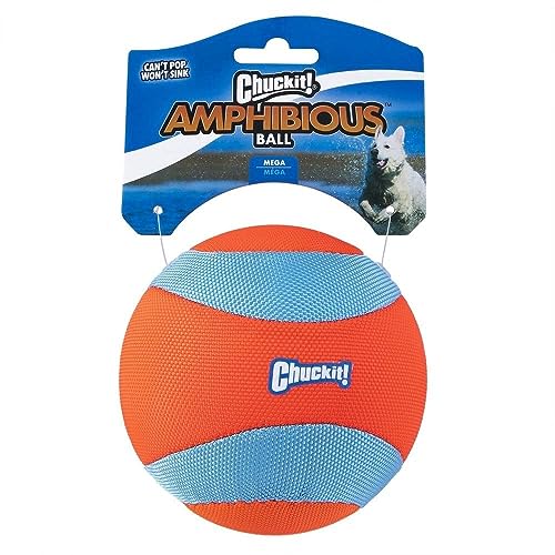ChuckIt Amphibious Unsinkable Mega Ball Water Fetch for Medium & Large Dogs ChuckIt Amphibious Unsinkable Mega Ball Water Fetch for Medium & Large Dogs von Chuckit!