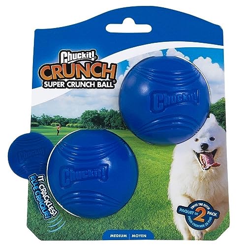 Chuckit! Crunch Ball Hundespielzeug, mittelgroß, 2 Stück Chuckit! Crunch Ball Hundespielzeug, mittelgroß, 2 Stück von Chuckit!