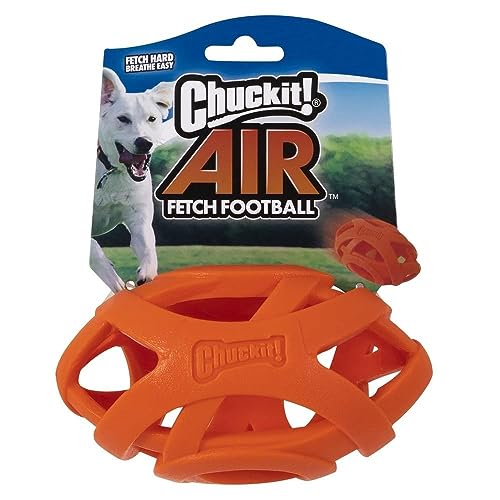 Chuckit! Cu32217 Breathe Right Football, Kleiner Rugbyball Für Hund von Chuckit!