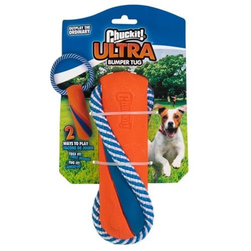 Chuckit Ultra Bumper Tug Dog Toy Double Play Outplay Ordinary Toss-It Or Tug-It Chuckit Ultra Bumper Tug Dog Toy Double Play Outplay Ordinary Toss-It Or Tug-It von Chuckit!