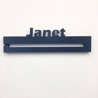 Custom Name/Text Holz Läuft Medaille Rack von Chuddywinks