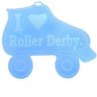 Ich Liebe Roller Derby Skate - 3"Acryl von Chuddywinks
