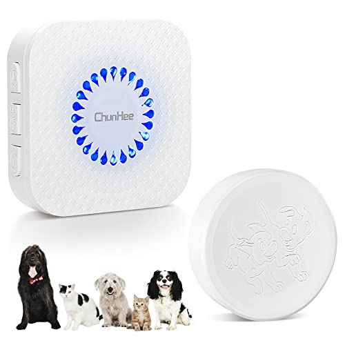 ChunHee Katzenklingel/Hundeklingel Buzzer Hund Haustier-Training Türglocken Sensor Berührt Wasserdicht Türklingel 1 * Empfänger + 1 * Touch Türklingel von ChunHee