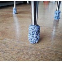 Gehäkelte Stuhlbeinsocken/Bodenschoner Stuhlauflage 4Er Set Tischbeinsocken Stuhlsocken von ChunkyKnitworks