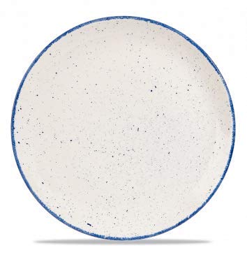 CHURCHILL Stonecast -Coupe Plate Teller- Durchmesser: Ø28,8cm, Farbe wählbar (Indigo Blue) von Churchill