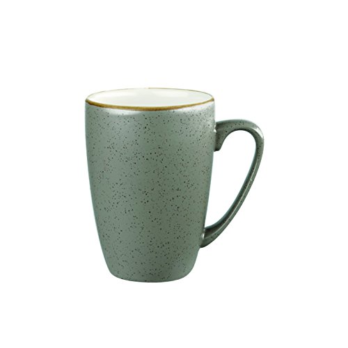 Churchill Stonecast handgefertige Tasse Mug 34cl, Farbe wählbar (Peppercorn Grey) von Churchill