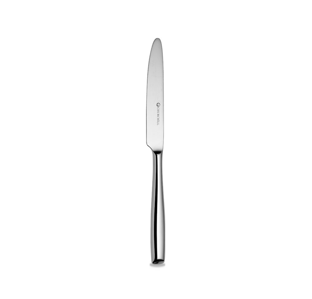 Churchill Besteck-Set Besteck Profil Profil Dessertmesser 21cm 6,5mm , 12 Stück, 12 Personen, Edelstahl von Churchill