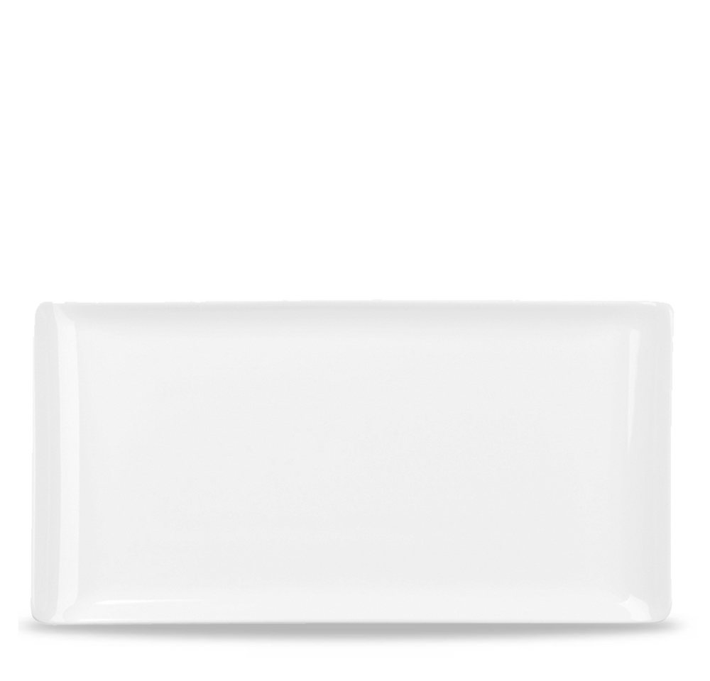 Churchill Tablett Alchemy Buffet Trays & Covers - Melamin Tablett Weiß 53cm x, Melamin von Churchill