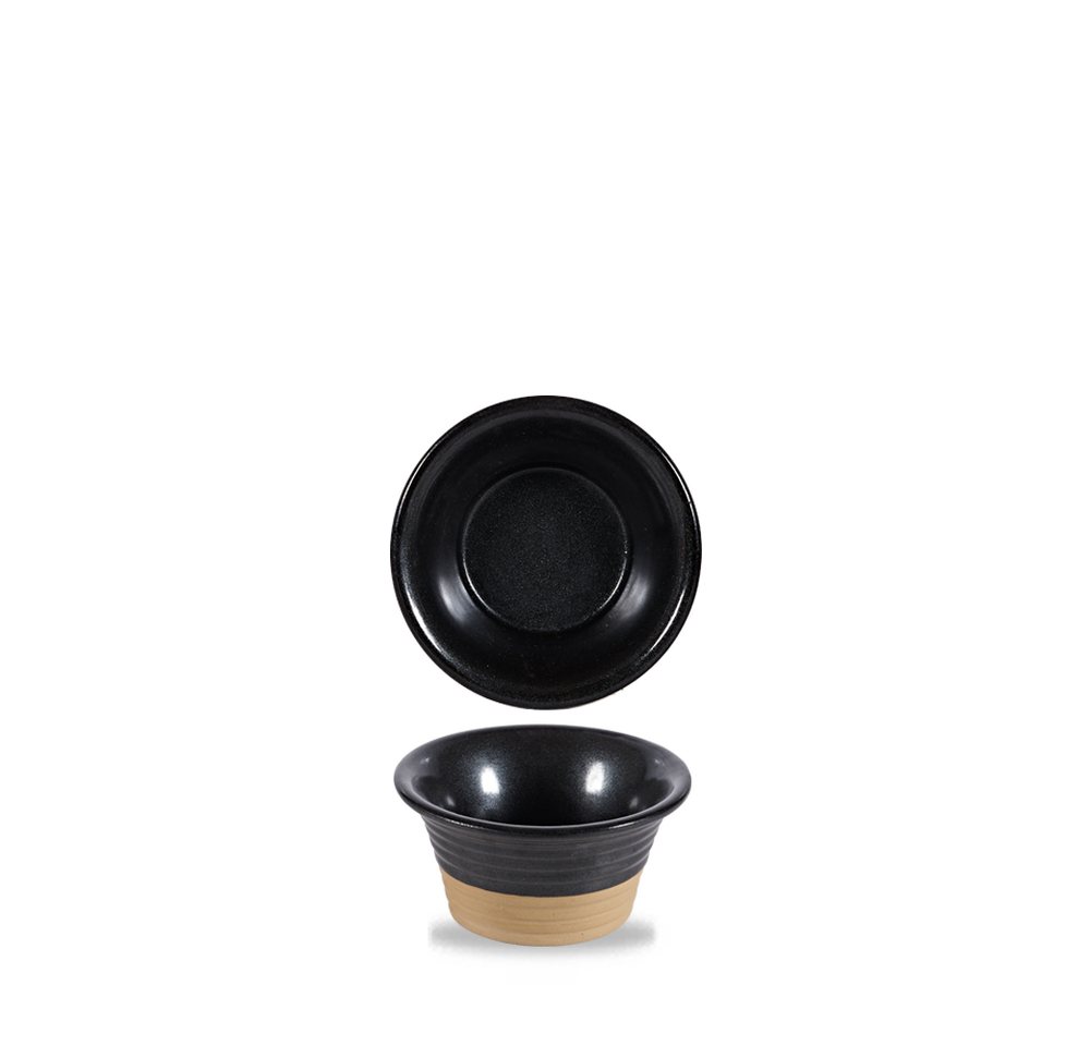 Churchill Sauciere Art De Cuisine Igneous Ramekin Schwarz 15Cl /10Cm, 6 Stück, Steinzeug von Churchill