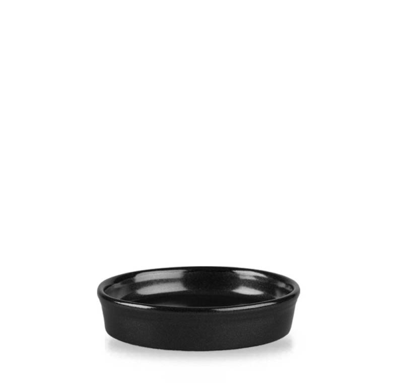 Churchill Schale Super Vitrified Mediterranea Backform Schwarz 13cm / 20cl, Porzellan von Churchill