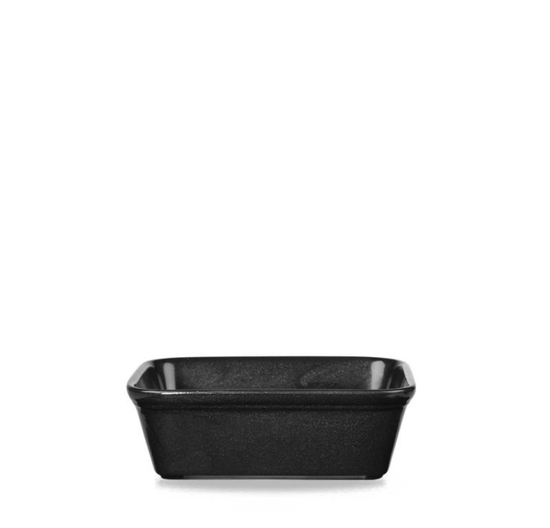 Churchill Schale Super Vitrified Metallic Black Lasagne Form 16X12Cm 60Cl, 12, Porzellan von Churchill