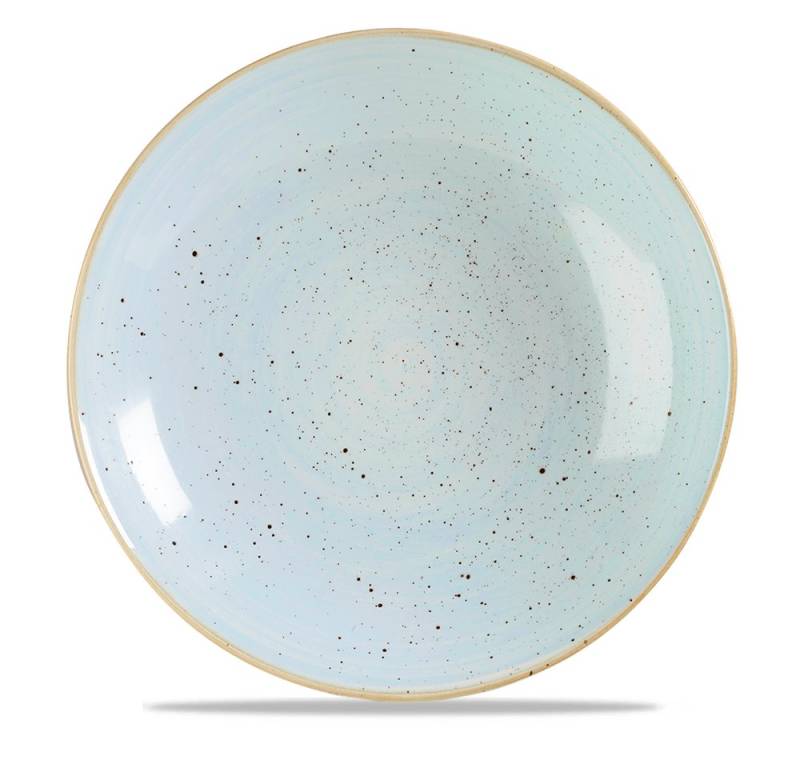 Churchill Schale Super Vitrified Stonecast Duck Egg Teller Tief Coup 31cm, 6, Porzellan von Churchill
