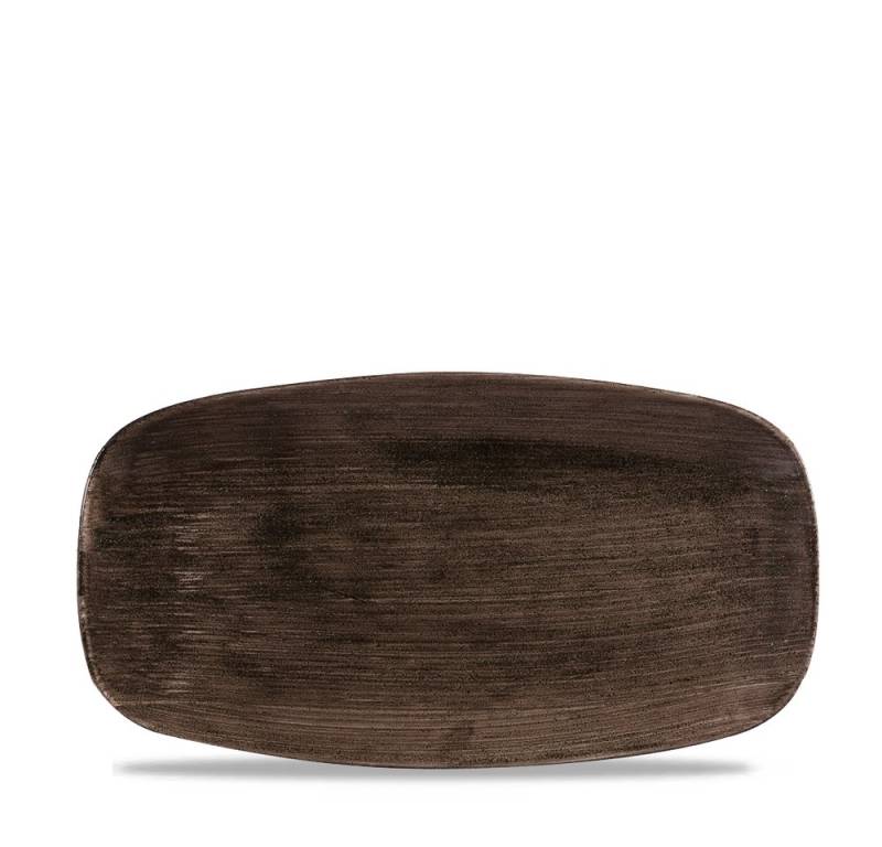 Churchill Servierplatte Super Vitrified Stonecast Patina Platte, 6 Stück, Porzellan von Churchill