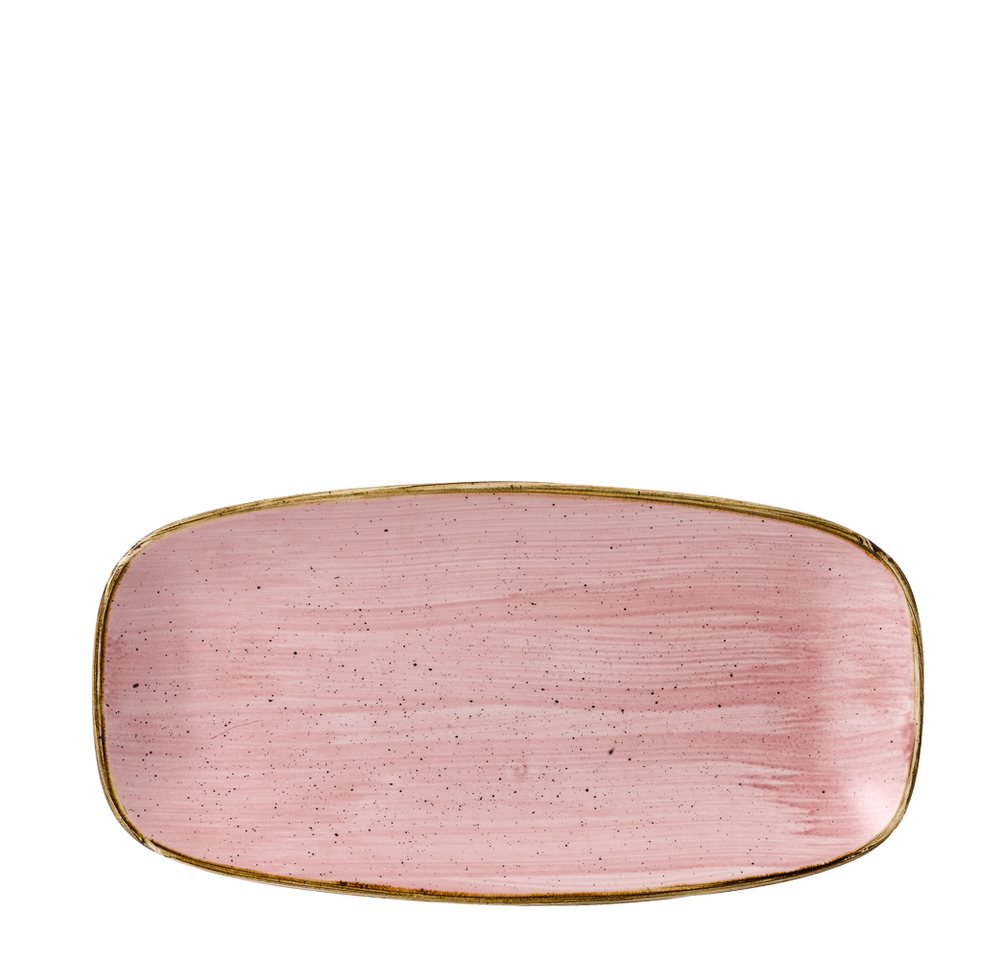 Churchill Servierplatte Super Vit Stonecast Pink Chefs Oblong Platte 29.8X15.3Cm, 12, Porzellan von Churchill