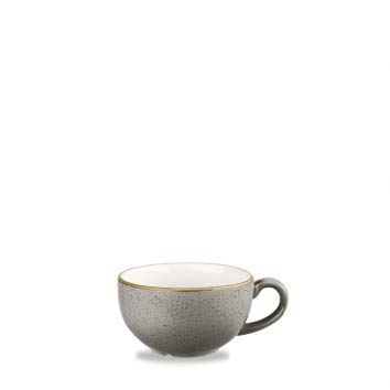 Churchill Stonecast -Cappuccino Cup- Inhalt: 22,7cl, Farbe wählbar (Peppercorn Grey) von Churchill