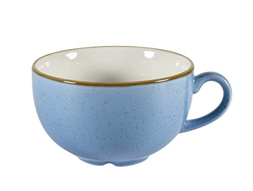 Churchill Stonecast -Cappuccino Cup- Inhalt: 34cl, Farbe wählbar (Cornflower Blue) von Churchill