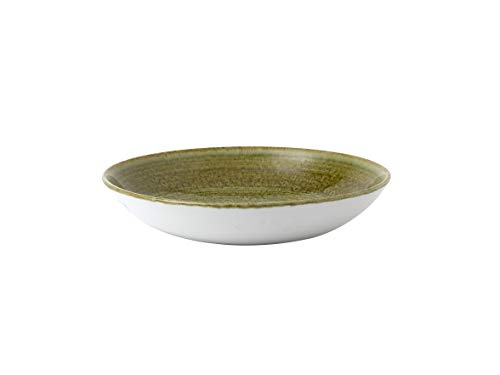 Churchill Stonecast -Coupe Bowl Schüssel- Durchmesser: Ø24,8cm, Farbe wählbar (Olive) von Churchill