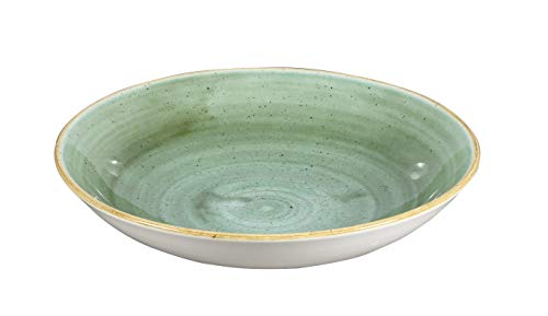 Churchill Stonecast -Coupe Bowl Schüssel- Durchmesser: Ø24,8cm, Farbe wählbar (Samphire Green) von Churchill