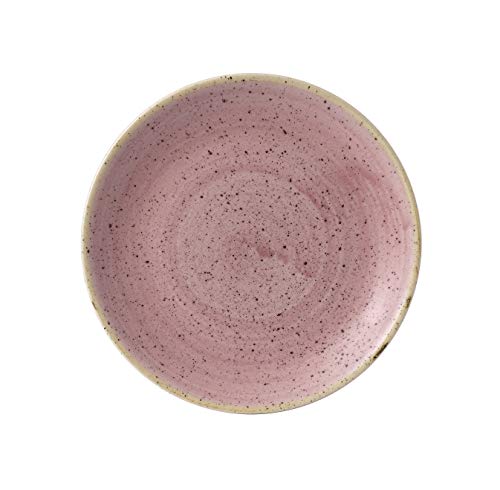 Churchill Stonecast -Coupe Plate Teller- Durchmesser: Ø16,5cm, Farbe wählbar (Petal Pink) von Churchill