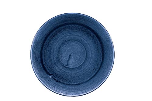 Churchill Stonecast -Coupe Plate Teller- Durchmesser: Ø26,0cm, Farbe wählbar (Cobalt Blue) von Churchill