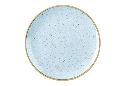 Churchill Stonecast -Coupe Plate Teller- Durchmesser: Ø16,5cm, Farbe wählbar (Duck Egg Blue) von Churchill