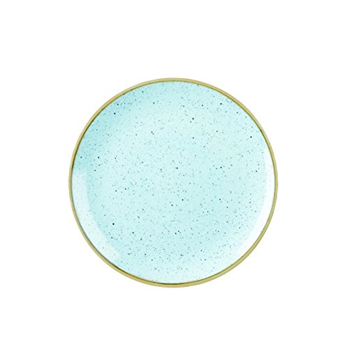 Churchill Stonecast -Coupe Plate Teller- Durchmesser: Ø21,7cm, Farbe wählbar (Duck Egg Blue) von Churchill