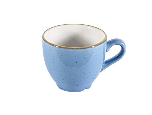 Churchill Stonecast -Espresso Cup- Inhalt: 10cl, Farbe wählbar (Cornflower Blue) von Churchill