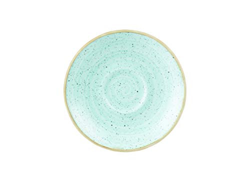 Churchill Stonecast -Saucer Untertasse for Cappuccino Cup - Farbe wählbar (Duck Egg Blue) von Churchill