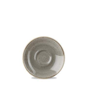 Churchill Stonecast -Saucer Untertasse for Espresso Cup - Farbe wählbar (Peppercorn Grey) von Churchill