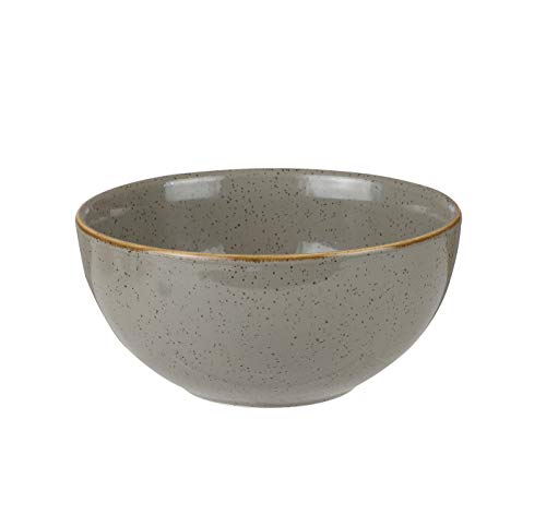 Churchill Stonecast -Soup Bowl Schüssel- Inhalt: 47cl, Farbe wählbar (Peppercorn Grey) von Churchill