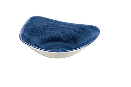 Churchill Stonecast -Triangle Bowl Schüssel- 60cl, Farbe wählbar (Cobalt Blue) von Churchill