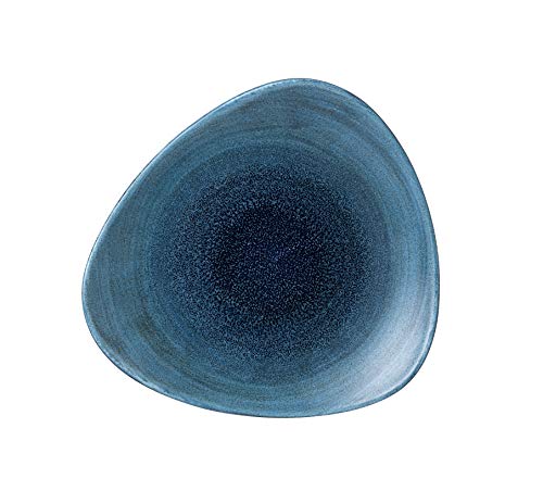 Churchill Stonecast -Triangle Plate Teller- Durchmesser: Ø22,9cm, Farbe wählbar (Lagoon) von Churchill