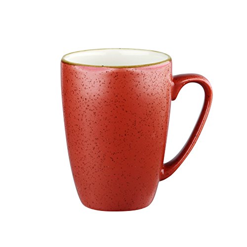 Churchill Stonecast handgefertige Tasse Mug 34cl, Farbe wählbar (Spiced Orange) von Churchill