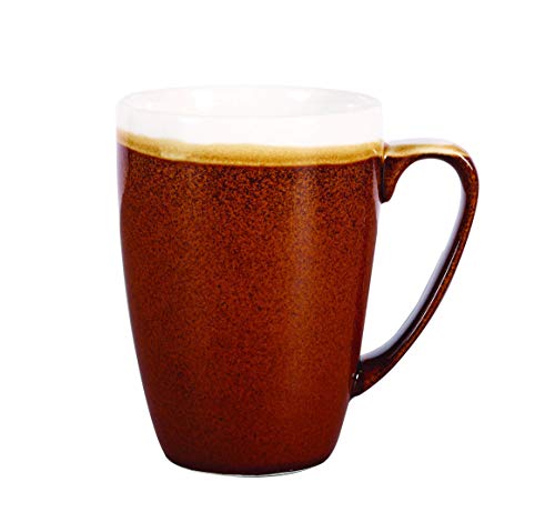 Churchill Stonecast handgefertige Tasse Mug 34cl, Farbe wählbar (Cinnamon) von Churchill