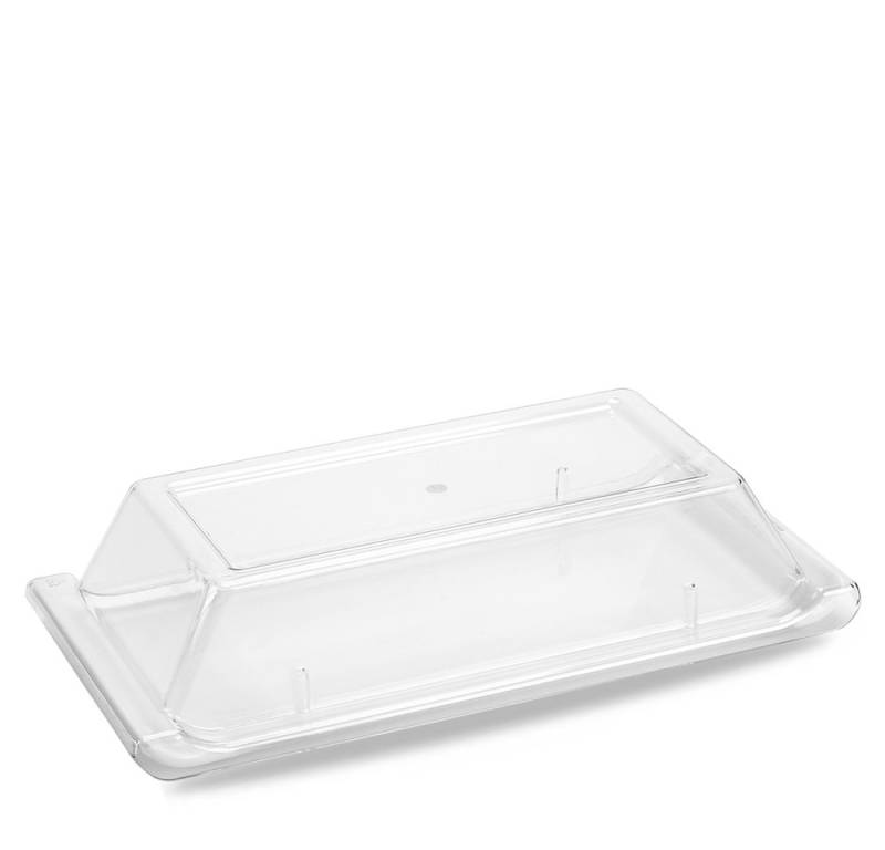 Churchill Tablett Alchemy Buffet Trays & Covers - Klar Rechteckige Abdeckhaube, Kunststoff von Churchill
