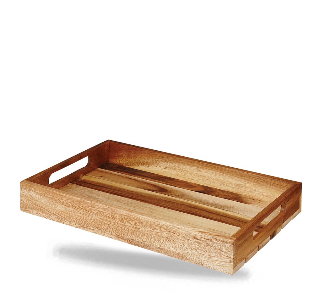 Churchill Tablett Buffetscape Wood - Natürliche Akazienholz Holzbox, Holz von Churchill