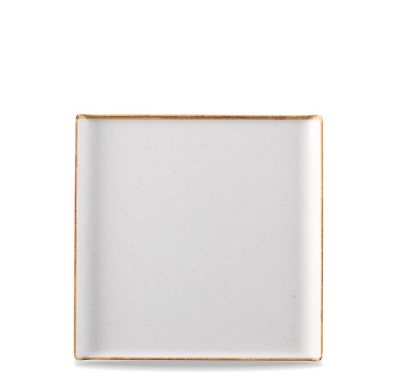 Churchill Tablett Plastik Melamin Stonecast Quadratische Buffetplatte, Melamin von Churchill