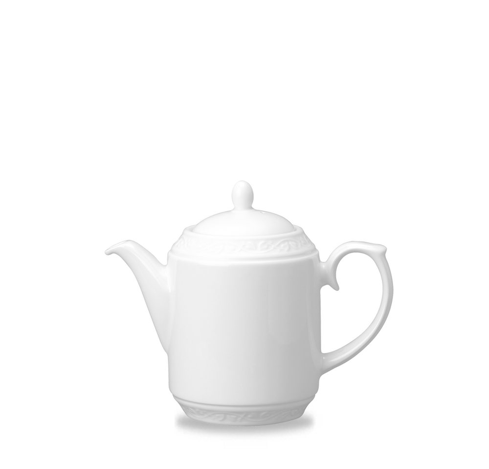 Churchill Teekanne Super Vitrified Chateau Kaffee/Teekanne 36Cl, 4 Stück, Weiß von Churchill