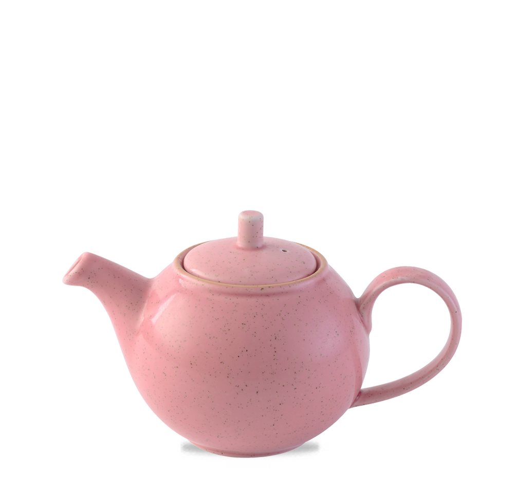 Churchill Teekanne Super Vitrified Stonecast Petal Pink Teapot 42.6cl 15oz H: von Churchill