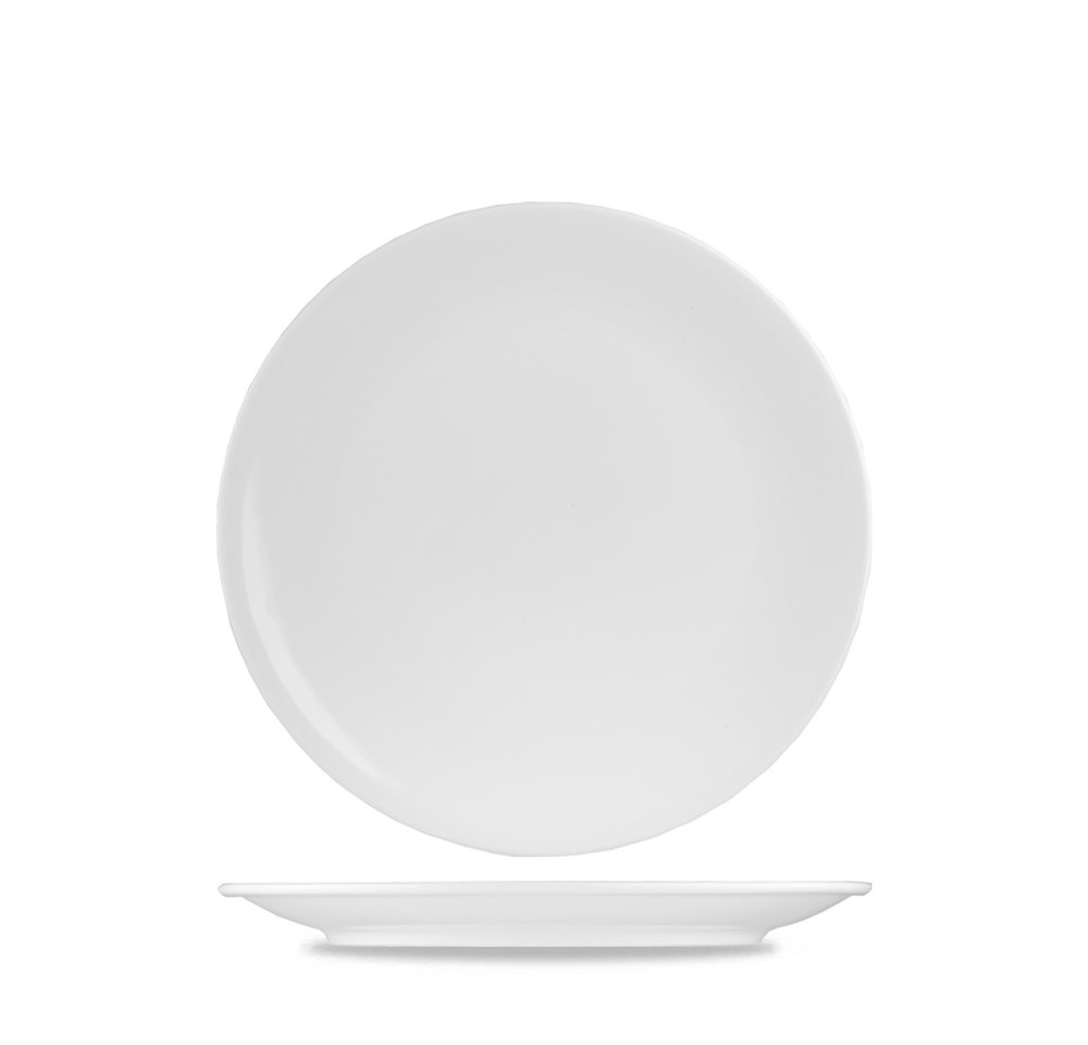 Churchill Teller Art De Cuisine Menu Porcelain Teller Flach Coup 15,5Cm, 6 von Churchill