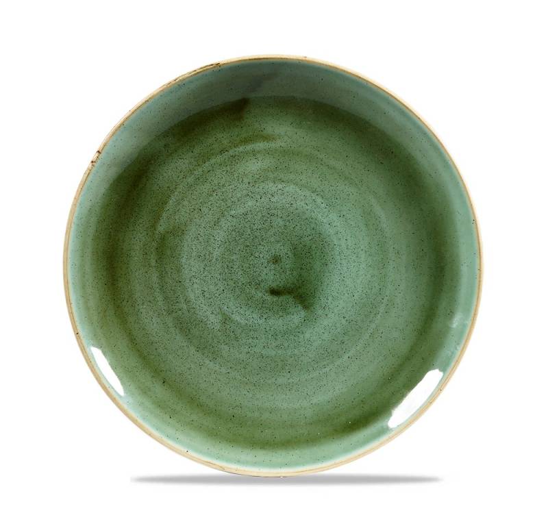 Churchill Teller Super Vitrified Stonecast Samphire Green Flache Coup Teller von Churchill