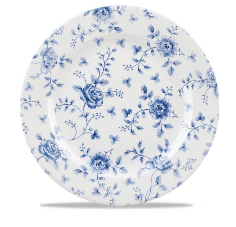 Churchill Teller Super Vitrified Vintage Prints Rose Chintz Prague Flache von Churchill