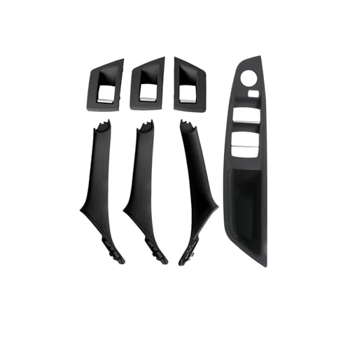 Autoinnentürgriffe Innentürgriff Für 5 Series F10 F11 520d 525d 530d 535i Innenverkleidung Pull Trim Cover Auto Innentürgriff Auto Türgriff Innentürgriffe(RHD Black) von Chwqfuhf