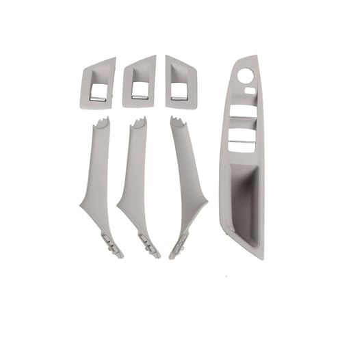 Autoinnentürgriffe Innentürgriff Für 5 Series F10 F11 520d 525d 530d 535i Innenverkleidung Pull Trim Cover Auto Innentürgriff Auto Türgriff Innentürgriffe(RHD Gray) von Chwqfuhf