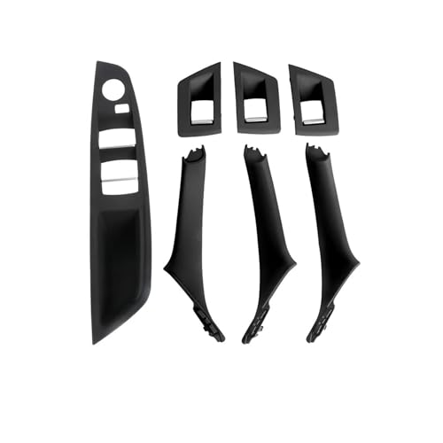 Autoinnentürgriffe Innentürgriff Für 5 Series F10 F11 520d 525d 530d 535i Innenverkleidung Pull Trim Cover LHD Auto Innentürgriff Auto Türgriff Innentürgriffe(LHD Black) von Chwqfuhf